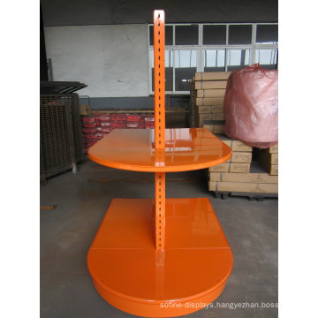 New and Fashionable Supermarket Display Shelf with Round Head